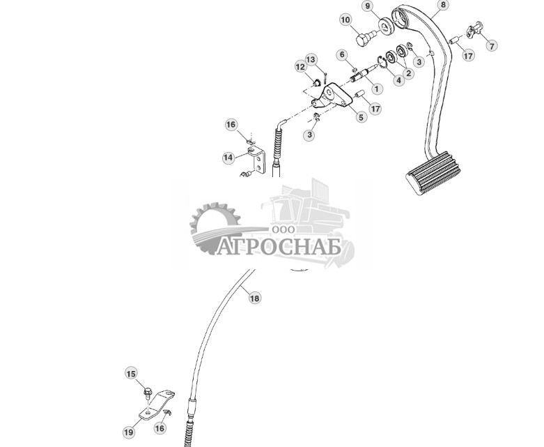 Педаль сцепления — механическая (PST) - ST75157 471.jpg